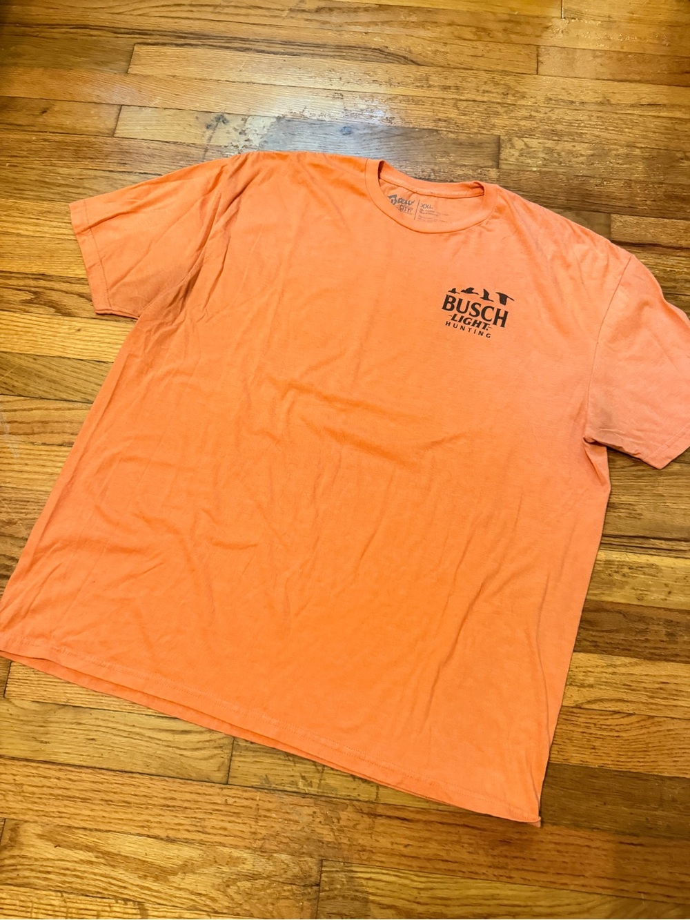 Busch Light Hunting Orange Short-Sleeve Logo Tee
